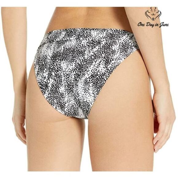 Vicious Young Babes Maya Vintage High Waist Bikini Bottom Swimsuit Size M - Picture 2 of 4